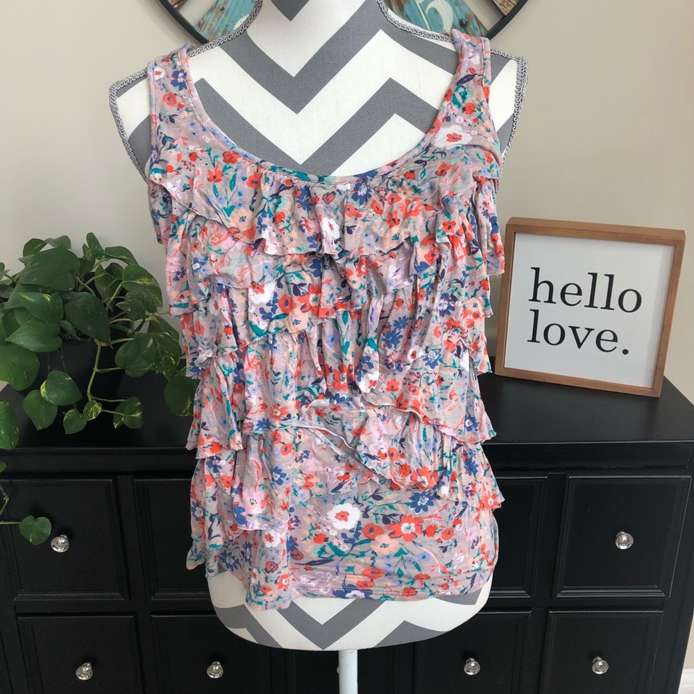 Lauren Conrad Multicolored Tunic